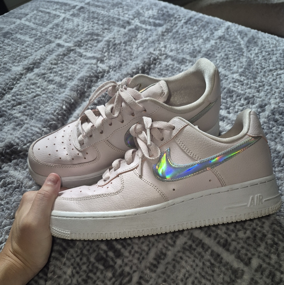 Nike Iridescent Swoosh Sneakers